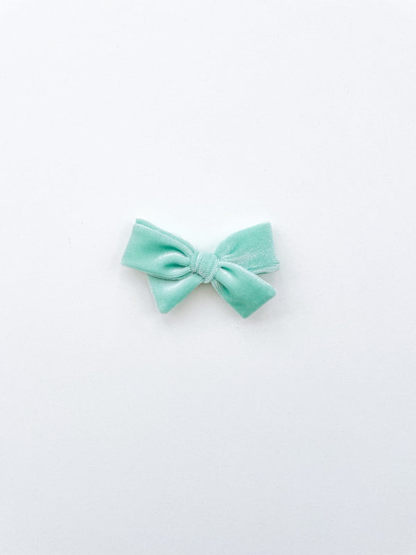 turquoise-velvet-pinwheel Boosh Baby - Sophia's Style-1